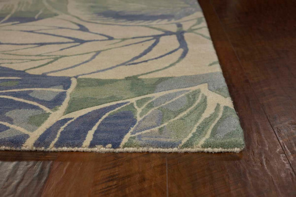 Kas Sparta 3105 Blue Green Silhoutte Rug