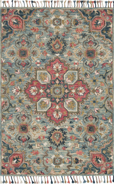 Loloi Zharah ZR-13 Light Blue Multi Rug