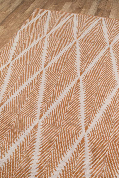Momeni Erin Gates River RIV-1 Beacon Orange Rug