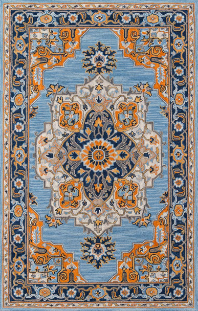 Momeni Ibiza IBI-1 Blue Rug