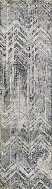 Kas Montreal 4758 Grey Chevron Rug