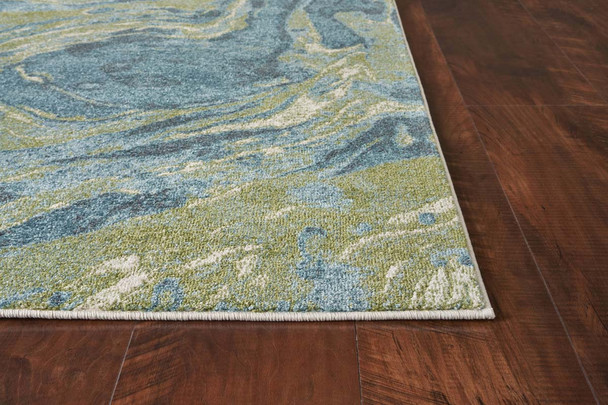 Kas Watercolors 6238 Teal Palette Rug