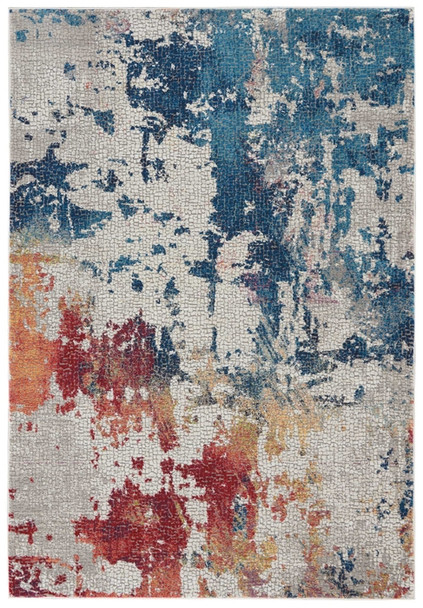 Nourison Ankara Global ANR10 Multicolor Rug