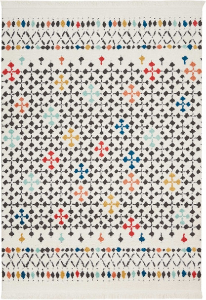 Nourison Kamala DS504 White Rug