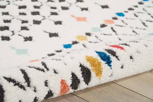 Nourison Kamala DS504 White Rug