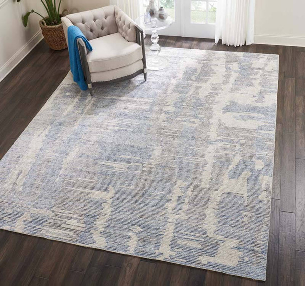 Nourison Ellora ELL01 Blue Rug