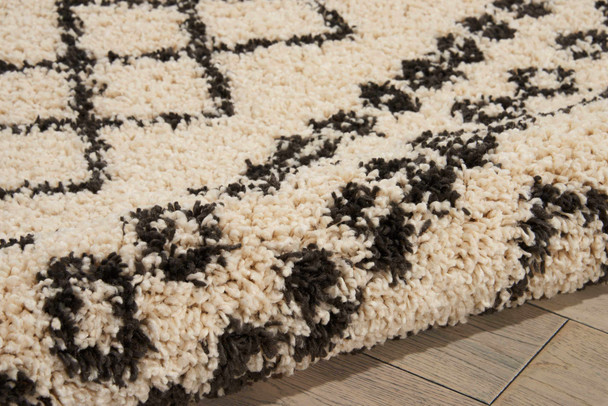 Nourison Moroccan Shag MRS02 Cream Rug