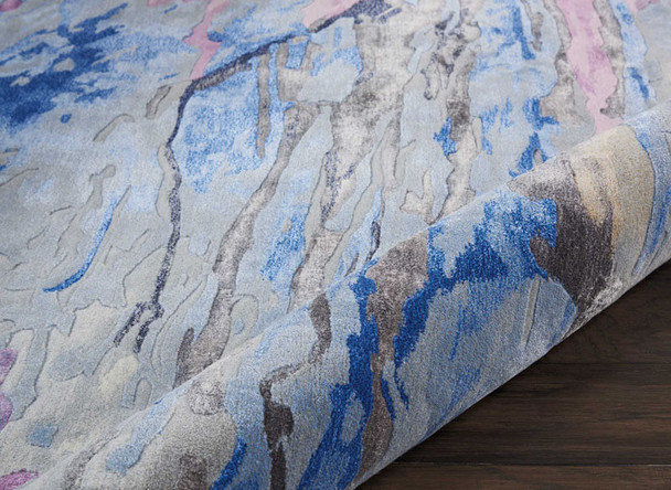 Nourison Prismatic PRS11 Grey Multi Rug
