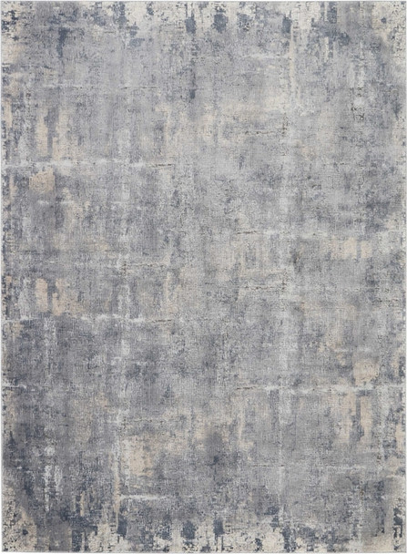 Nourison Rustic Textures RUS06 Grey Beige Rug