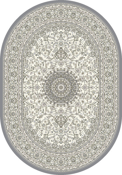 Dynamic Ancient Garden 57119 6656 Cream Grey Area Rug