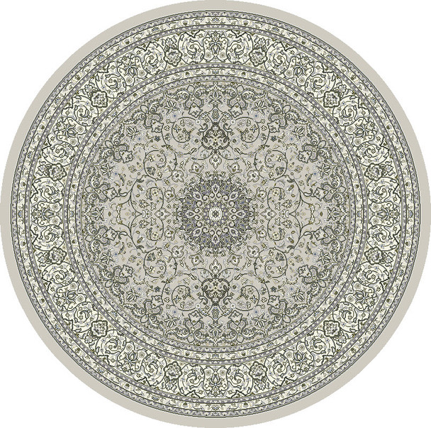 Dynamic Ancient Garden 57119 9666 Soft Grey Cream Area Rug