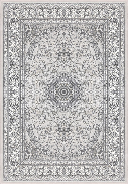 Dynamic Ancient Garden 57119 9666 Soft Grey Cream Area Rug