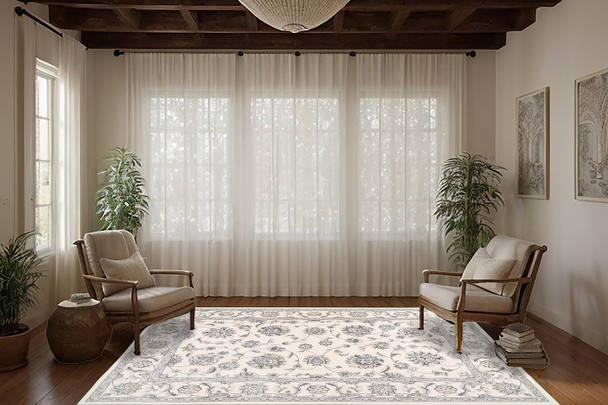 Dynamic Ancient Garden 57365 6666 Cream Area Rug