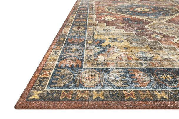 Loloi Skye SKY-11 Rust Blue Rug