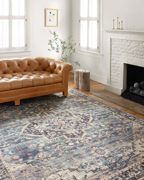 Loloi Hathaway HTH-01 Navy Multi Rug