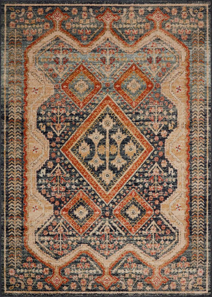Loloi Jocelyn JOC-05 Navy Multi Rug