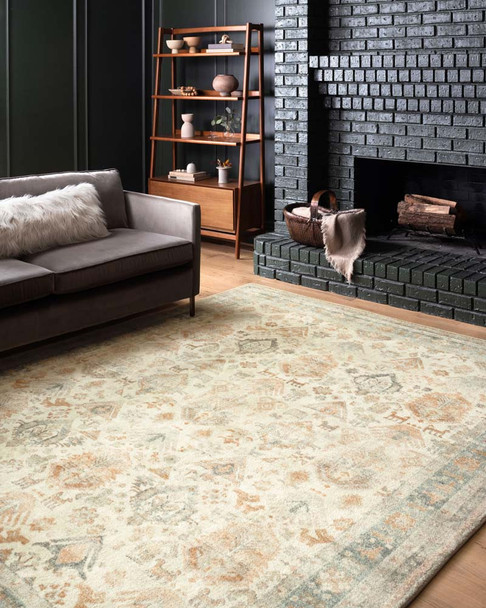 Loloi Rosette ROS-01 Beige Multi Rug