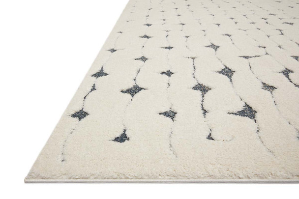 Loloi Hagen HAG-04 White Navy Rug