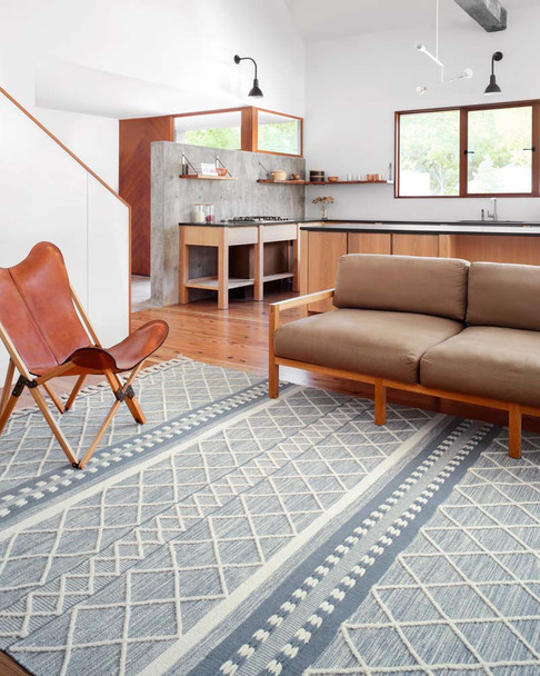 Loloi Sawyer SAW-04 Teal Rug