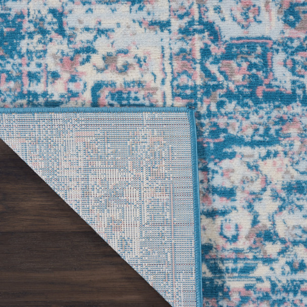 Nourison Grafix GRF14 Blue Rug