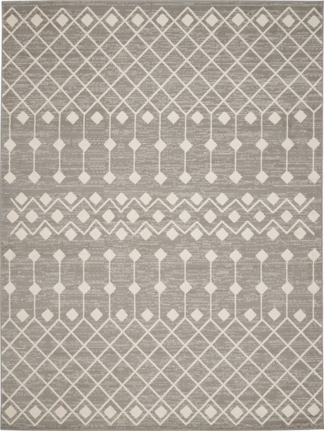 Nourison Grafix GRF37 Grey Rug