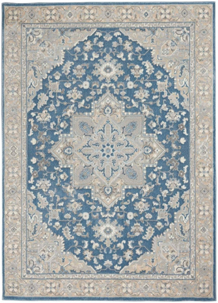 Nourison Grand Villa KI80 Blue Rug