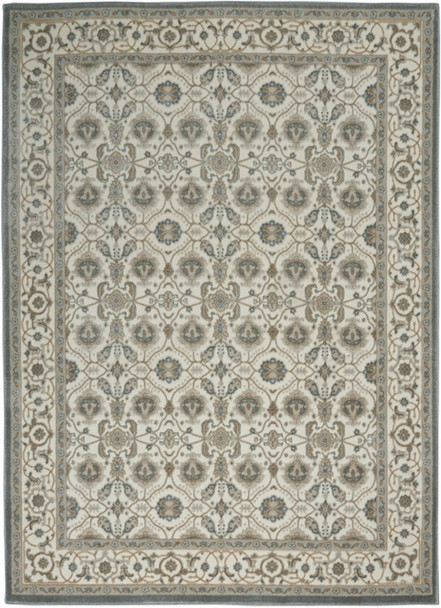 Nourison Grand Villa KI83 Light Grey Rug