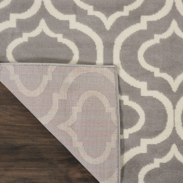 Nourison Jubilant JUB19 Grey Rug
