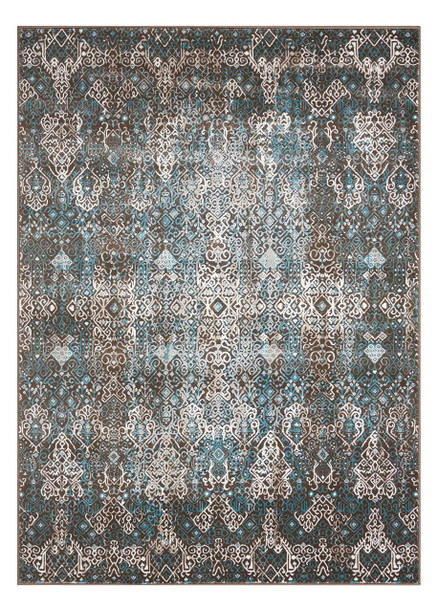 Nourison Karma KRM04 Blue Rug