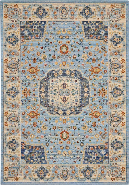 Nourison Majestic MST03 Light Blue Rug