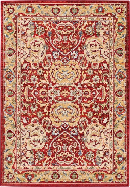Nourison Majestic MST04 Red Rug