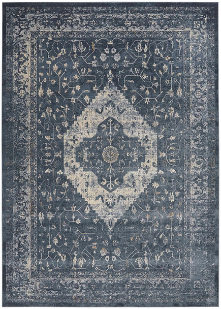Nourison Malta MAI11 Navy Rug