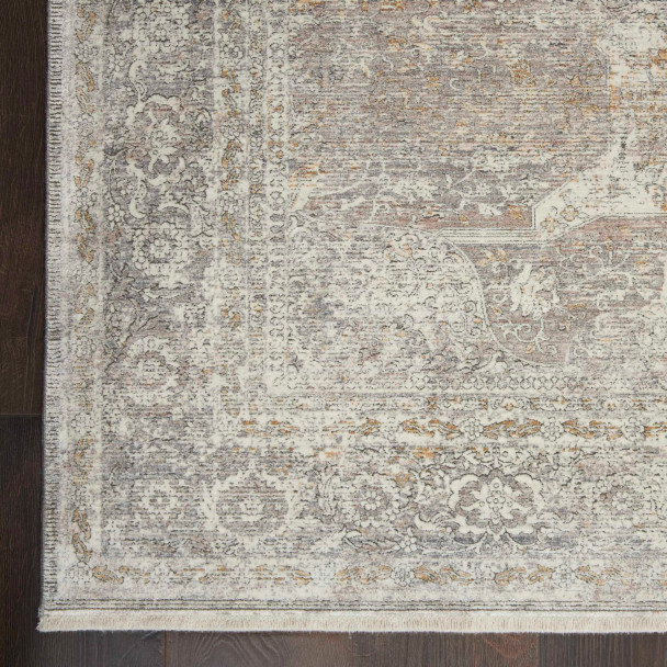 Nourison Starry Nights STN03 Silver Cream Rug