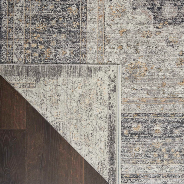 Nourison Starry Nights STN05 Charcoal Cream Rug