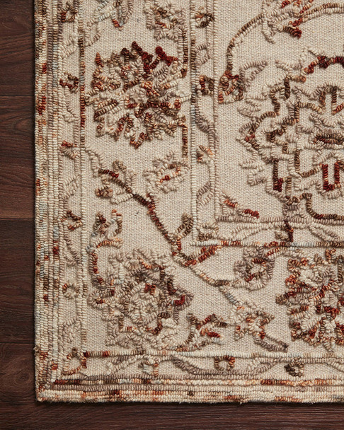 Loloi Halle HAE-03 Taupe Rust Rug