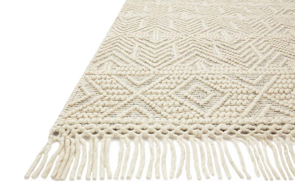 Loloi Noelle NOE-01 Ivory Black Rug