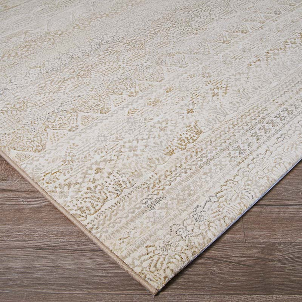Couristan Easton Capella 6822-6575 Ivory Light Grey Rug