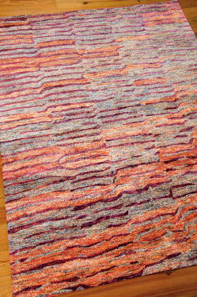 Nourison Gemstone GEM01 Fire Opal Rug