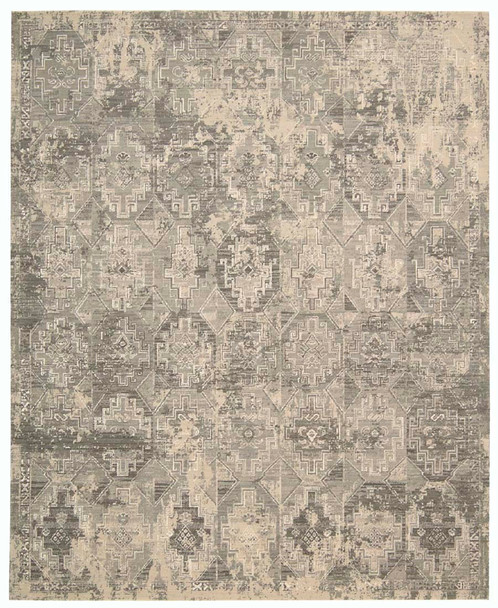 Nourison Silk Elements SKE19 Mushroom Rug