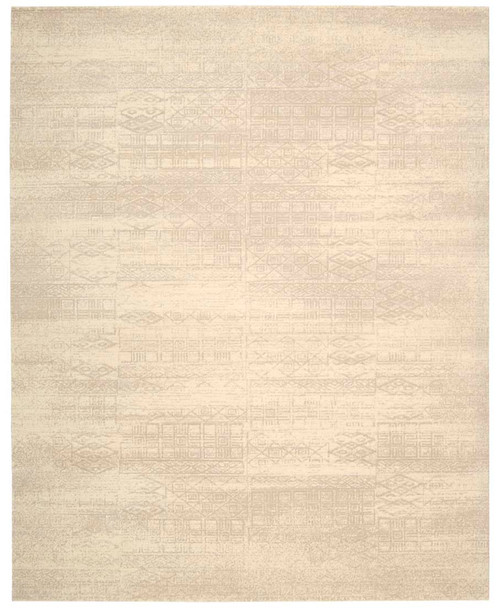 Nourison Silk Elements SKE21 Bone Rug