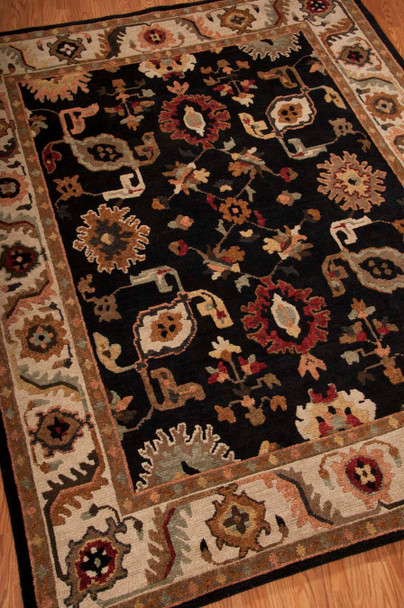 Nourison Tahoe TA08 Black Rug