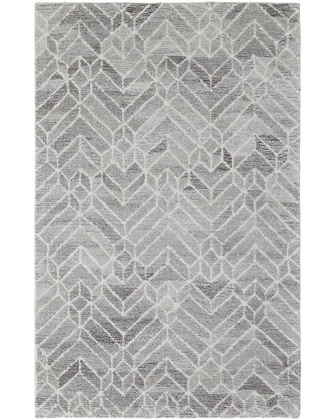 Feizy Asher 8769F Gray Ivory Rug