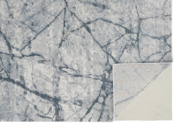 Feizy Atwell 3282F Teal Gray Rug