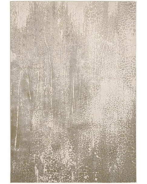 Feizy Aura 3739F Ivory Gold Rug