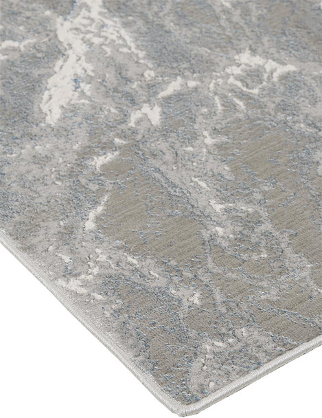 Feizy Azure 3539F Silver Blue Rug