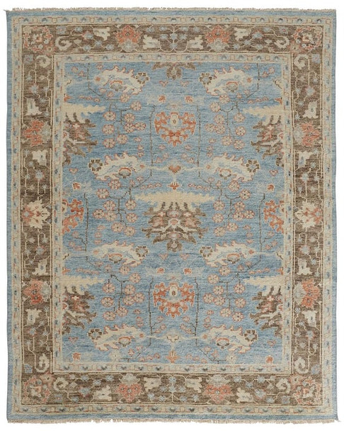 Feizy Beall 6710F Blue Brown Rug
