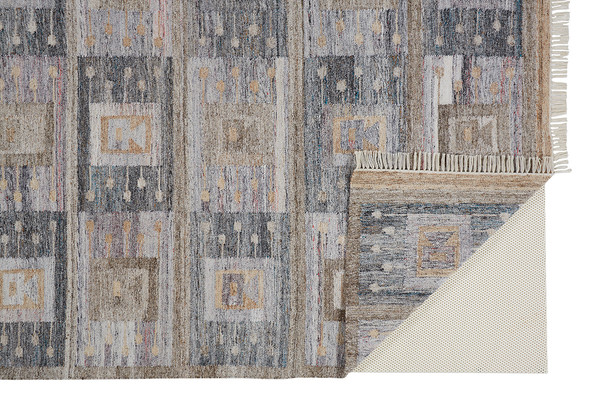 Feizy Beckett 0816F Gray Tan Rug