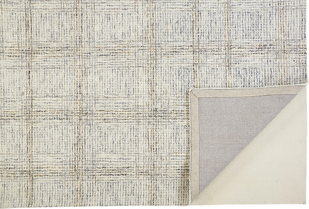 Feizy Belfort 8668F Ivory Gray Rug
