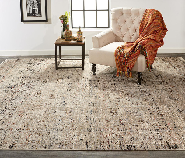 Feizy Caprio 3958F Sand Rug