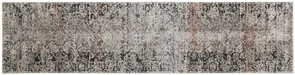 Feizy Caprio 3962F Blue Rust Rug